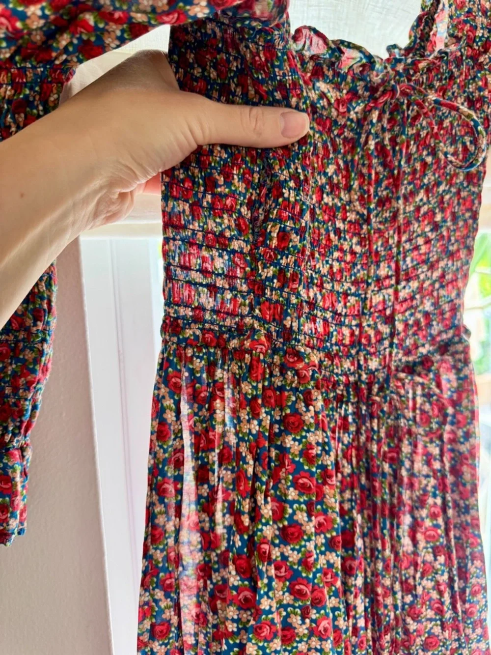 DOEN Bijou Dress in Rosarie Floral Print - size XS - Picture 5 of 8